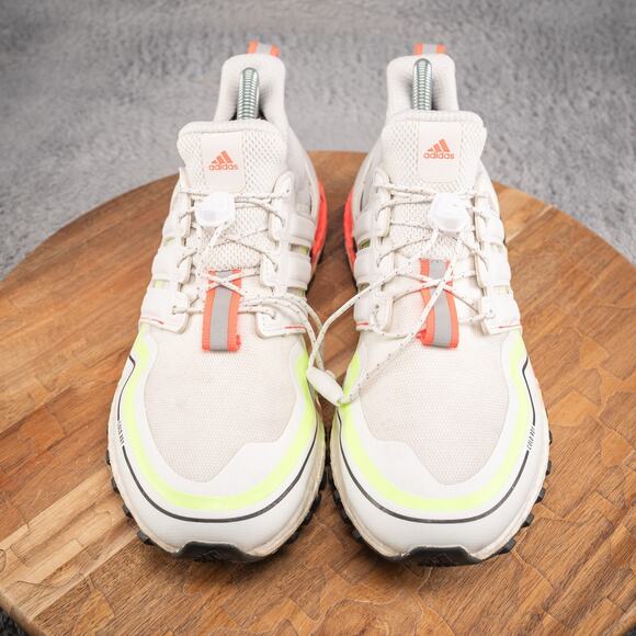 adidas UltraBoost Winter.Rdy Women's Sz 8.5 M Running Shoes White Lime FV7017 - Picture 2 of 9